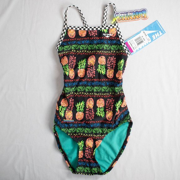 Tropical Kids Swim One Piece - Picture 1 of 9